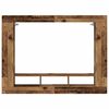vidaXL TV Cabinet Old wood 152 x 22 x 113 cm Engineered wood