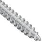 vidaXL Wood Screws 2 pcs Silver M4 x 25 mm Steel
