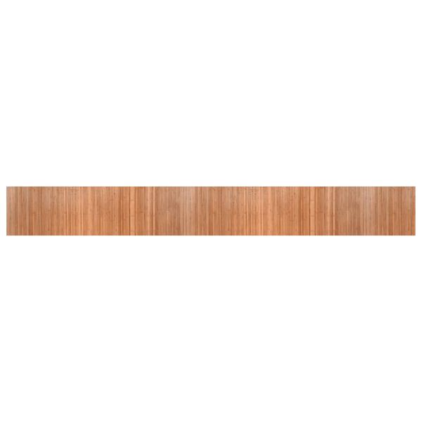 vidaXL Rug Rectangular Nature 60x500 cm Bamboo