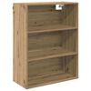 vidaXL Highboard with Drawer 2 pcs Artisan Oak Engineered Wood