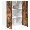 vidaXL Hanging Cabinet Smoked Oak 60 x 31 x 80 cm Engineered Wood