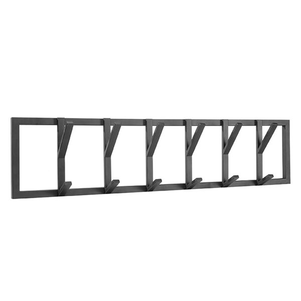 LABEL51 Coat Rack Frame 95x9x22 cm XL Black