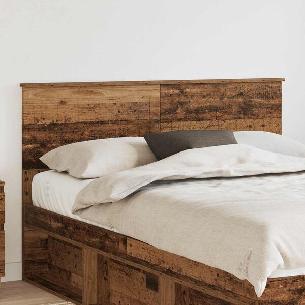 vidaXL Headboard Old Wood 140 cm Engineered wood