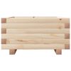vidaXL Garden Planter 50x50x26.5 cm Solid Wood Pine