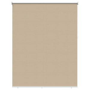 vidaXL Outdoor Roller Blind UV Protection Beige 180 x 140 cm (W x H)