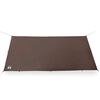 vidaXL Camping Tarp Brown 406x306 cm Waterproof