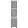 vidaXL Staircase Bookcase Grey Sonoma 107 cm Engineered Wood