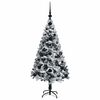 vidaXL Artificial Christmas Tree with 150 LEDs with Stand Green 120 cm