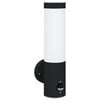 vidaXL Outdoor Wall Light Black 12 x 8.5 x 29 cm