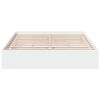 vidaXL Bed Frame with Drawers without Mattress White 160x200 cm