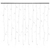 vidaXL LED Curtain Icicle Lights 10m 400 LED Cold White 8 Function