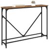 vidaXL Console Table Manual Old Wood 102 x 23 x 75 cm Engineered Wood