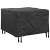 vidaXL Outdoor Furniture Cover Black 60 x 60 x 45 cm 210D fabric