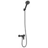 vidaXL Shower Head Set Black G 1 / 2 inches