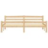 vidaXL Bed Frame without Mattress with 2 Drawers Solid Wood 180x200 cm Super King