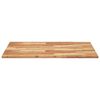 vidaXL Table Top Rectangular 100x80x2 cm Solid Wood Acacia