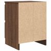 vidaXL TV Cabinet Brown Oak 40x35x54 cm Engineered Wood