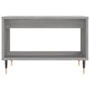 vidaXL Coffee Table Grey Sonoma 60x50x40 cm Engineered Wood
