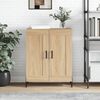 vidaXL Sideboard Sonoma Oak 69.5x34x90 cm Engineered Wood