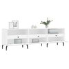 vidaXL TV Cabinet White 150x30x44.5 cm Engineered Wood