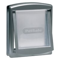 PetSafe 2-Way Pet Door 757 Medium 26.7x22.8 cm Silver