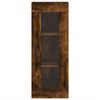 vidaXL Wall Mounted Cabinet Smoked Oak 34.5x34x90 cm