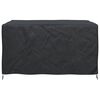 vidaXL Furniture Cover Plain Black 180 x 150 x 85 cm 210D