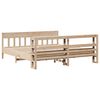 vidaXL Bed Frame without Mattress 200x200 cm Solid Wood Pine
