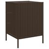 vidaXL Garden Storage Cabinet Brown 55x59x80 cm Poly Rattan