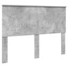 vidaXL Bed Frame Concrete Grey 160 x 200 cm Engineered Wood