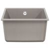 vidaXL Sink Grey 370 x 460 mm 80% Quartz and 20% Resin