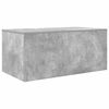 vidaXL Coffee Table Set 2 pcs Concrete Grey Engineered Wood