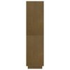 vidaXL Book Cabinet/Room Divider Honey Brown 80x35x135 cm Solid Pinewood