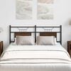 vidaXL Replace Headboard Brown Oak 137 cm Engineered Wood and Steel