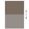 vidaXL Roller Blind Blackout Coffee 110x130 cm Fabric Width 105.7 cm Polyester