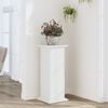 vidaXL Plant Stand White 33x33x80 cm Engineered Wood