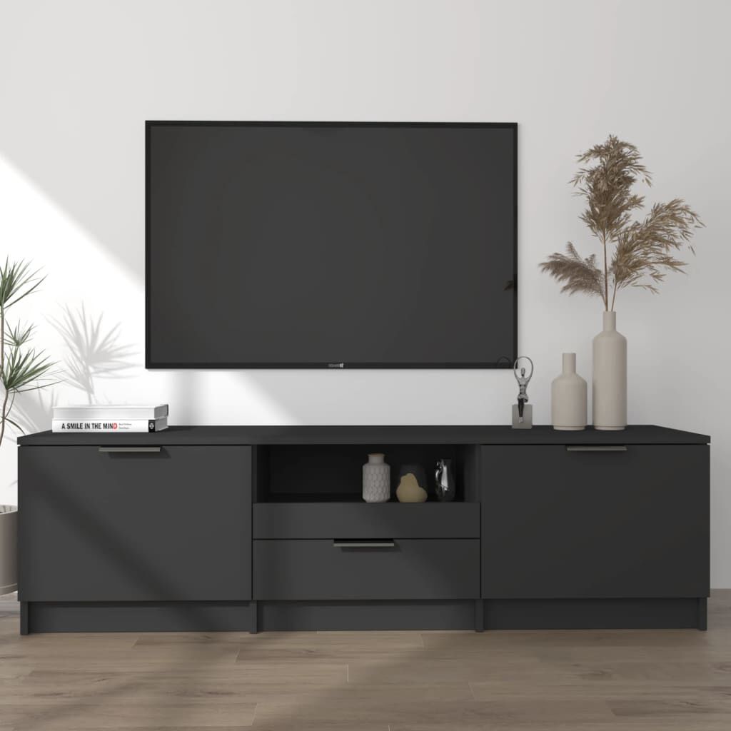 Cheap black sales tv stand