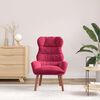 vidaXL Armchair Wine Red 69 x 74 x 93 cm Velvet