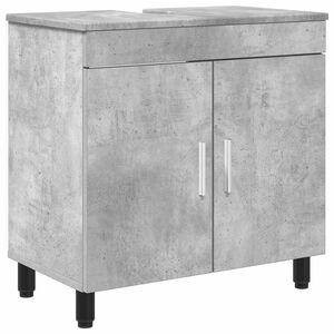 vidaXL Bathroom Vanity Unit Concrete Grey 60 x 35 x 60 cm