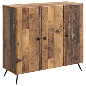 vidaXL Sideboard Old Wood 89 x 34.5 x 80 cm Engineered Wood