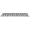 vidaXL Checker Plates 4 pcs Silver 100 x 50 cm Aluminium