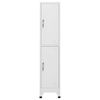 vidaXL Locker Cabinet with 2 Compartments 38x45x180 cm