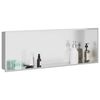 vidaXL Shower Niche Silver 90 x 30 x 9.5 cm Stainless Steel