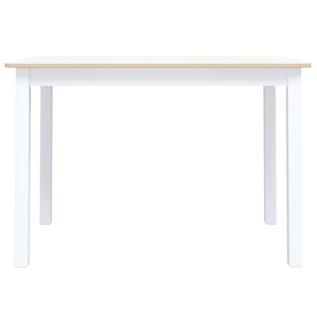 Solid rubberwood 2025 dining table