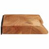 vidaXL Wall Shelves 2 pcs 80x20x3.5 cm Solid Wood Acacia