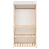 vidaXL 3-Tier Clothes Wardrobe 79x40x170 cm