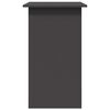 vidaXL Desk Grey 80x45x74 cm Engineered Wood