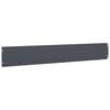 vidaXL Lawn Edgings 10 pcs Anthracite 15x103 cm Cold-rolled Steel