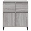 vidaXL Sideboard Grey Sonoma 60x35x70 cm Engineered Wood