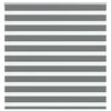 vidaXL Zebra Blind Dark Grey 140x100 cm Fabric Width 135.9 cm Polyester